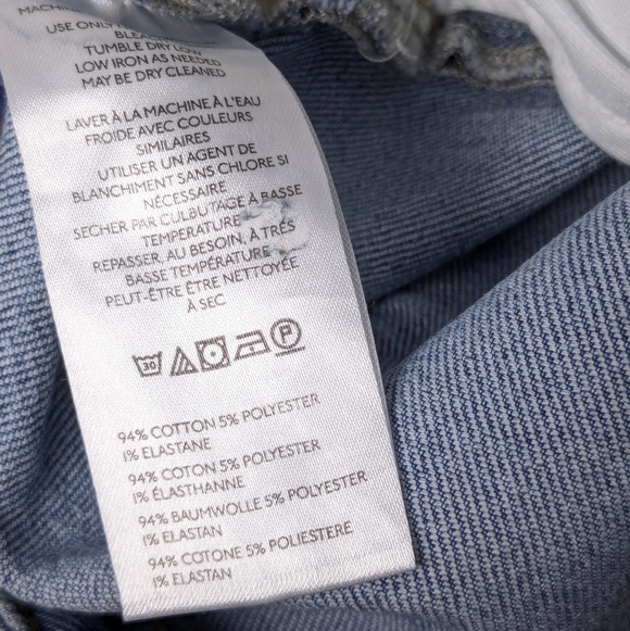 Anthropologie • Pilcro A-Line Denim Bermuda Shorts Culottes - Picture 8 of 10